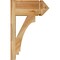 Ekena Millwork Imperial Arts & Crafts Rough Sawn Outlooker, Western Red Cedar, 8"W x 16"D x 24"H OUT08X16X24IMP03RWR - alternate 4